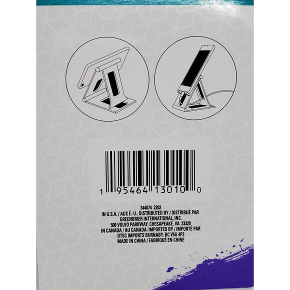 Purple Pink Flamingo Design Adjustable Phone Kick Stand | Fits Most Smartphones - Picture 6 of 7